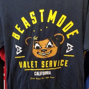 Beastmode valet service u of cal bears shirt